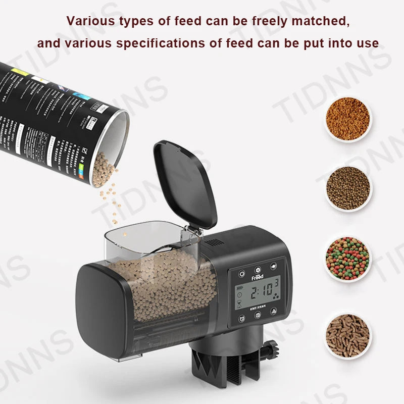 Automatic Fish Tank Feeder � Programmable Aquarium Feeder
