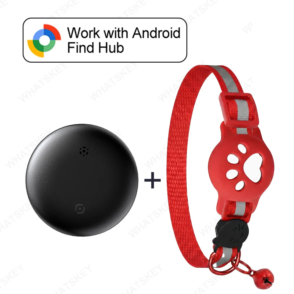 Bluetooth Pet Tracker — Google Find My Device Compatible