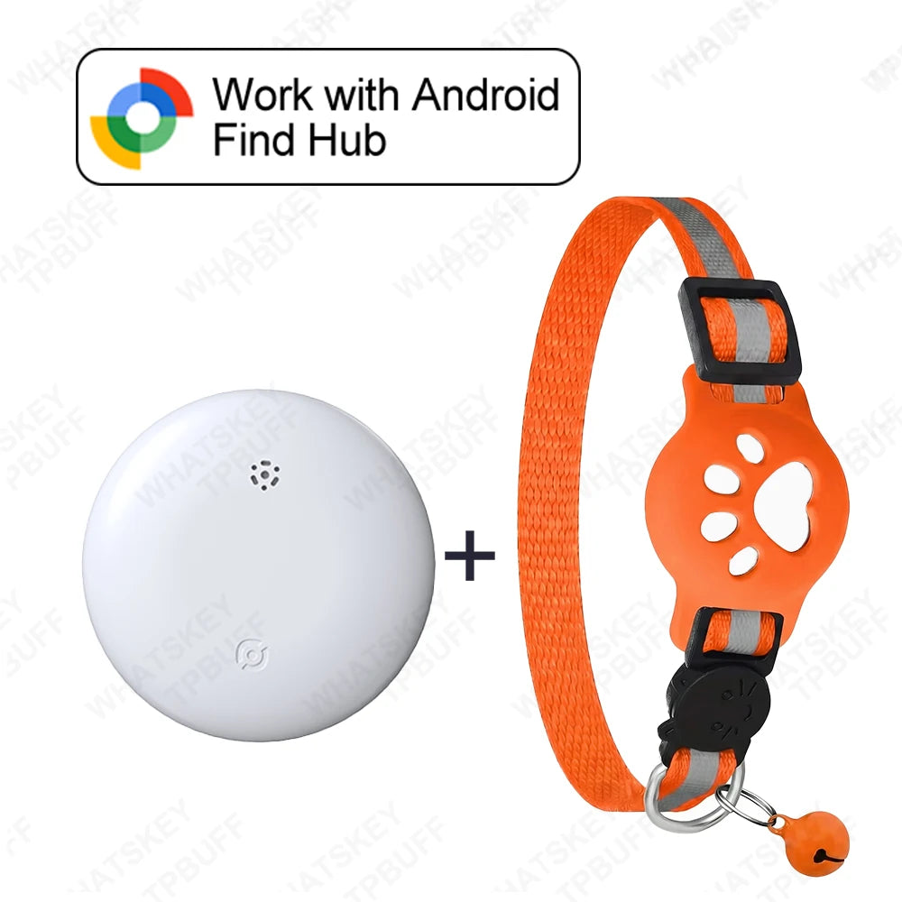 Bluetooth Pet Tracker — Google Find My Device Compatible